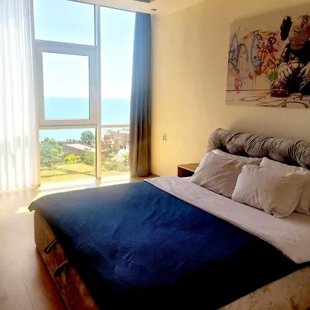 Arkadia Sea View, Balcony, Jacuzzy, 75